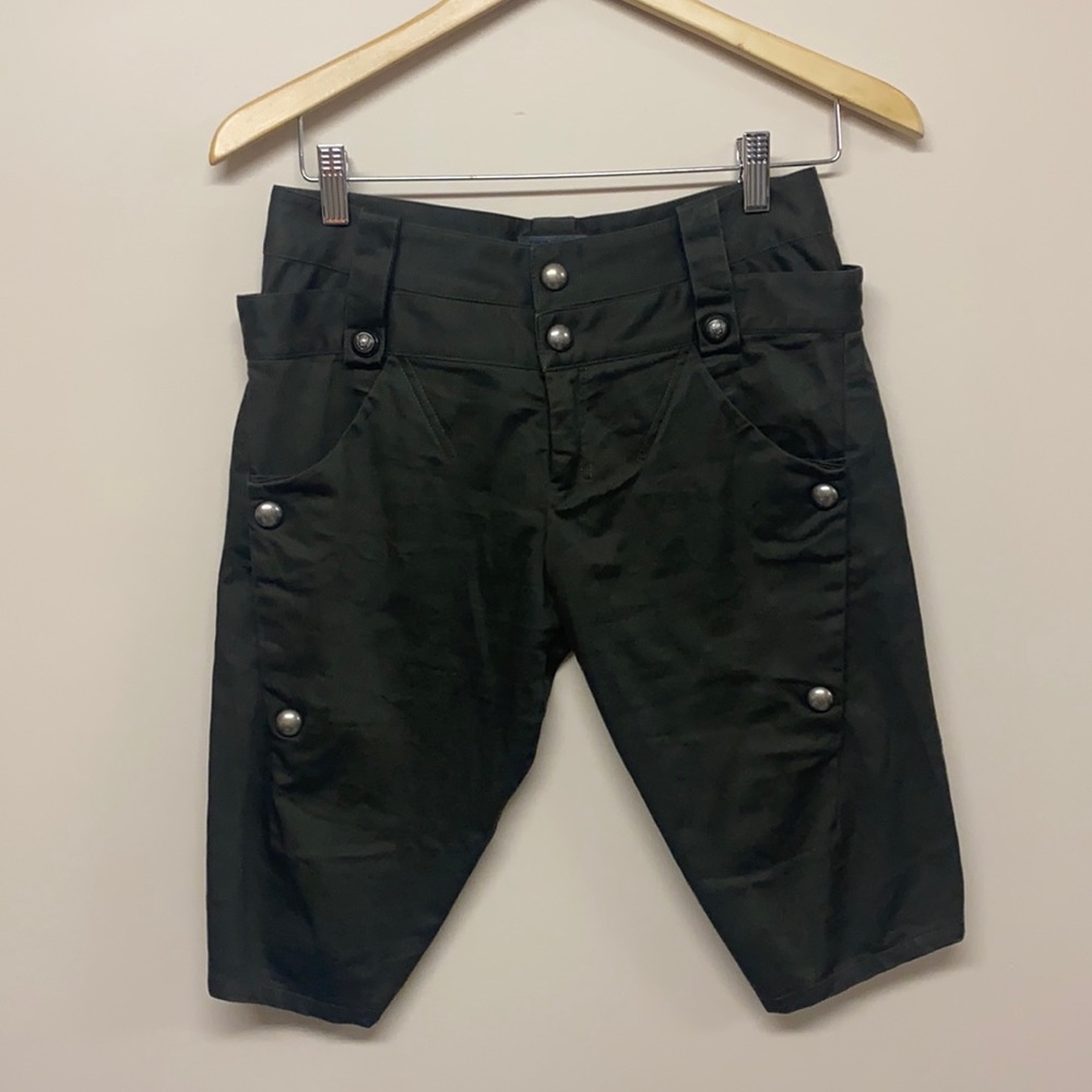 Moussy quality army green shorts with pockets